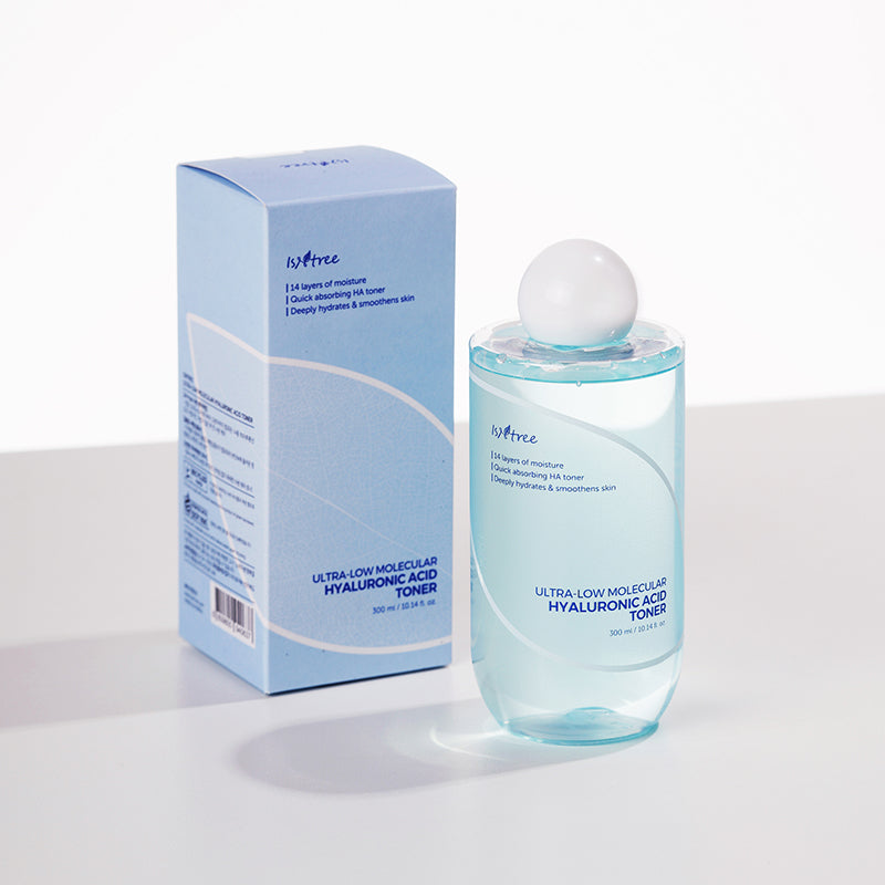 Isntree Ultra-Low Molecular Hyaluronic Acid Toner – met Hyaluronzuur – 300ml – Toner