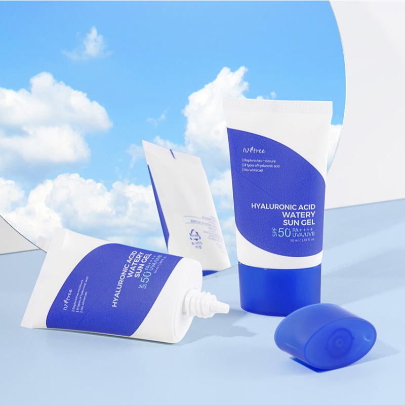 Isntree Hyaluronic Acid Watery Sun Gel SPF50+ PA++++ – met Niacinamide – Zonnebrandcrème