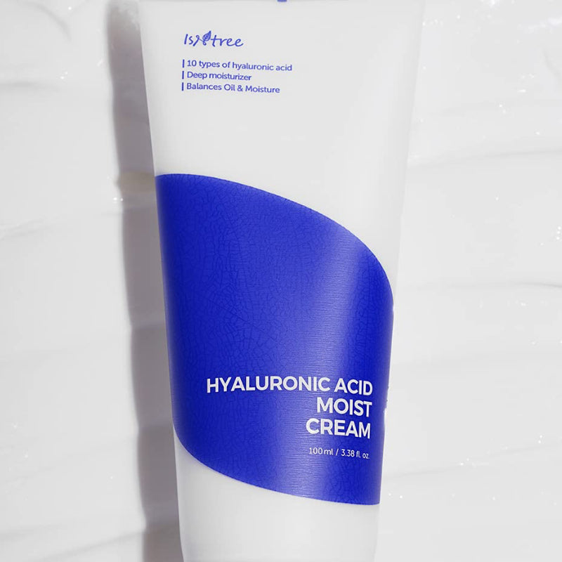 Isntree Hyaluronic Acid Moist Cream – met Hyaluronzuur – 100ml – Hydraterende crème