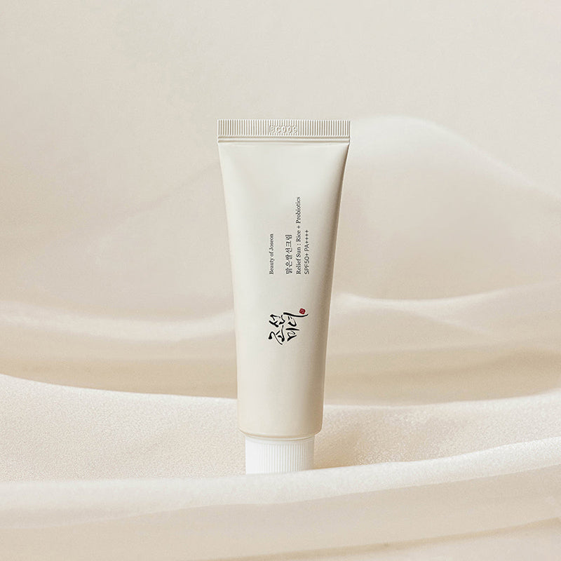 Beauty of Joseon Relief Sun Rice + Probiotics SPF 50+ PA++++ – Met 30% Rijstextract & Gefermenteerde Graanprobiotica voor Hydratatie - Sunscreen 50 ml