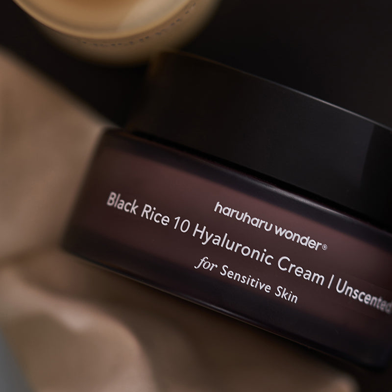 HaruHaru Wonder Black Rice 10 Hyaluronic Cream Unscented – met Hyaluronzuur – 50ml – Hydraterende crème
