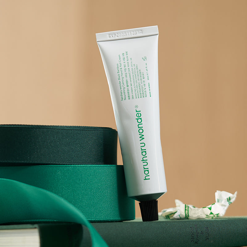 HaruHaru Wonder Black Bamboo Nourishing Calming Hand & Nail Cream – 50ml – Handcrème
