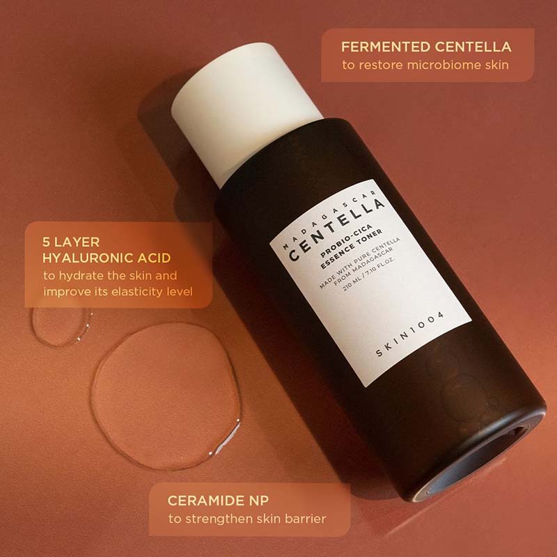 SKIN1004 Madagascar Centella Probio-Cica Essence Toner – met Hyaluronzuur – 210ml – Toner