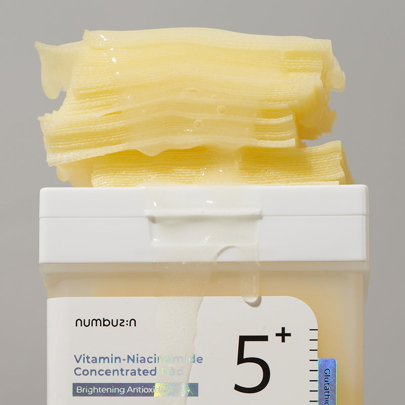 Numbuzin No.5 Vitamin Niacinamide Concentrated Pad – met Niacinamide – 70 stuks (180ml) – Gezichtsmasker