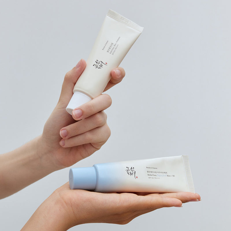 Beauty of Joseon Relief Sun Aqua-fresh : Rice + B5 SPF50+ PA++++ – met Ceramiden – 50ml – Zonnebrandcrème