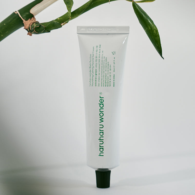 HaruHaru Wonder Black Bamboo Nourishing Calming Hand & Nail Cream – 50ml – Handcrème