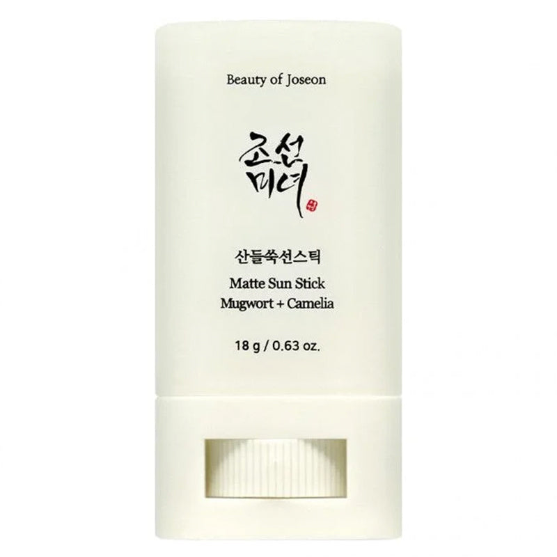 Beauty of Joseon Matte sun stick : Mugwort+Camelia SPF50 PA++++ – met Hyaluronzuur – 18g – Zonnebrandcrème