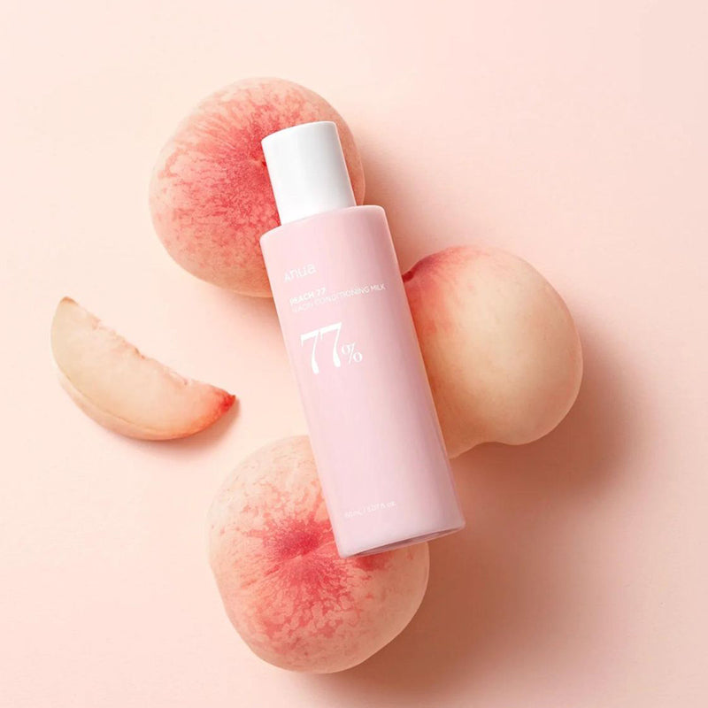 Anua Peach 77% Niacin Conditioning Milk – met Niacinamide – 150ml – Hydraterende crème