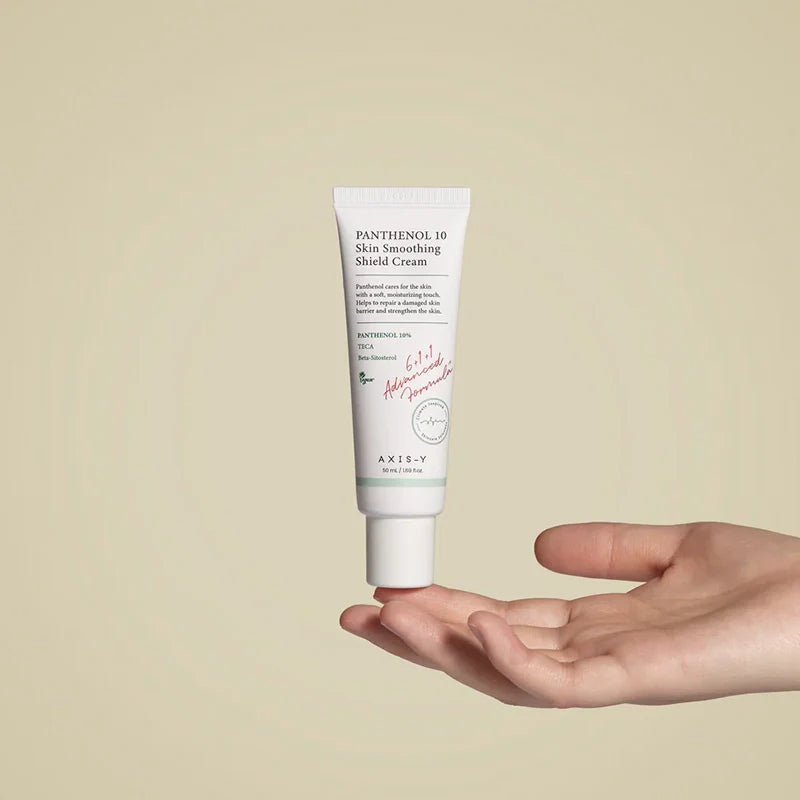 AXIS-Y Panthenol 10 Skin Smoothing Shield Cream – met Centella – 50ml – Hydraterende crème