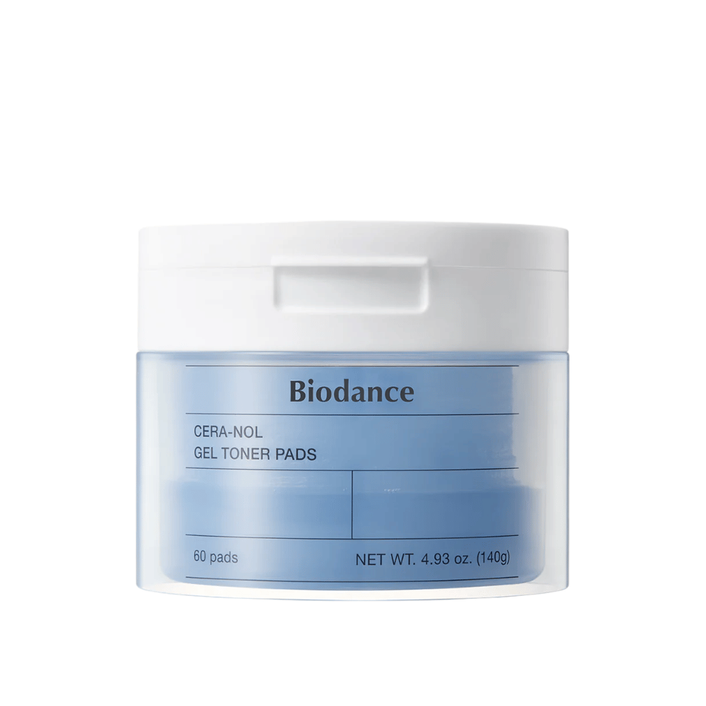 Biodance Cera-nol Gel Toner Pad (60 pads) – met Hyaluronzuur – Reinigingspads