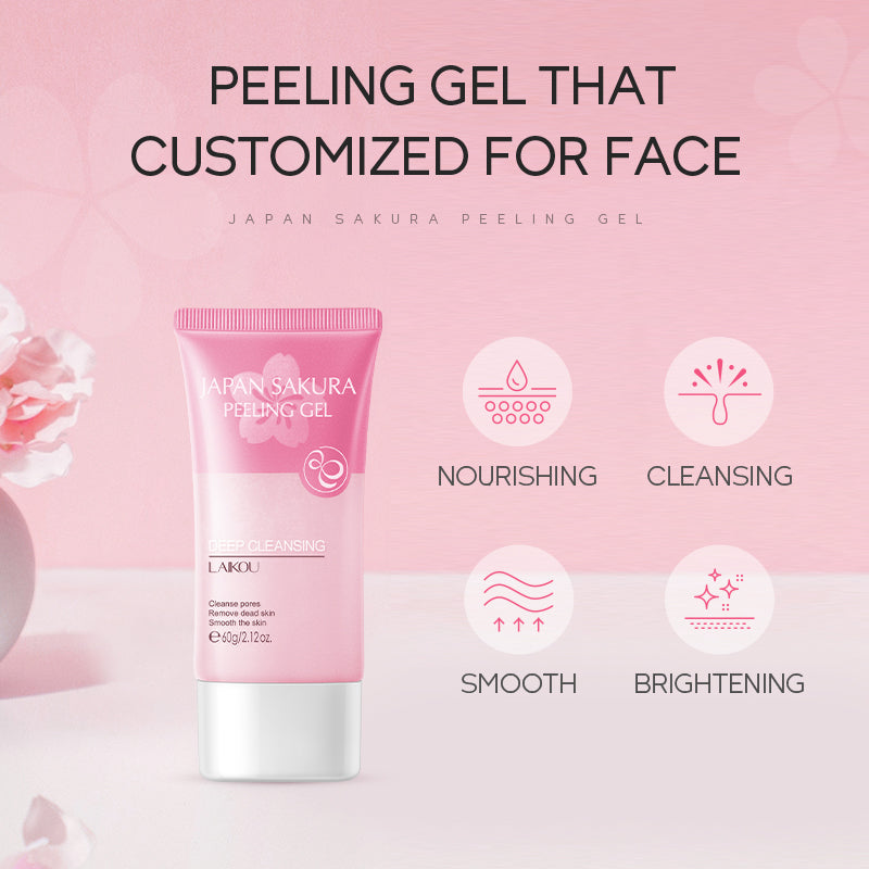 Laikou Sakura Exfoliating Gel – met Vitamine C – Gezichtsreiniger