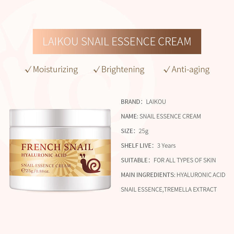 Laikou Snail Skin Rejuvenation Facial Cream – met Niacinamide – Gezichtscrème