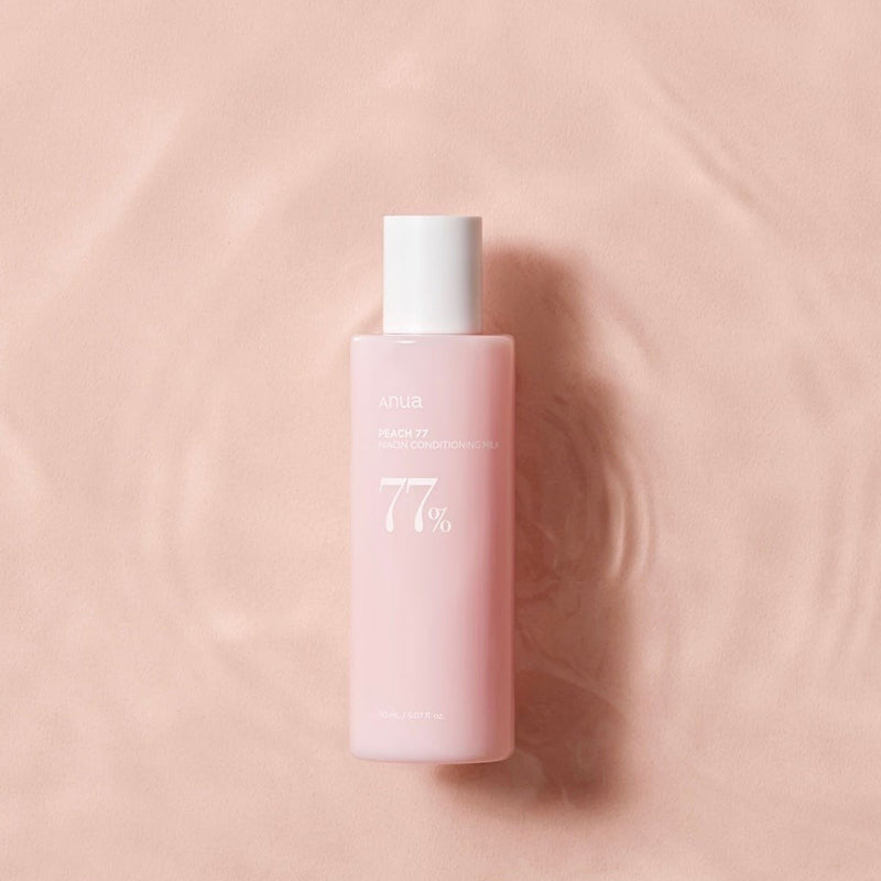 Anua Peach 77% Niacin Conditioning Milk – met Niacinamide – 150ml – Hydraterende crème