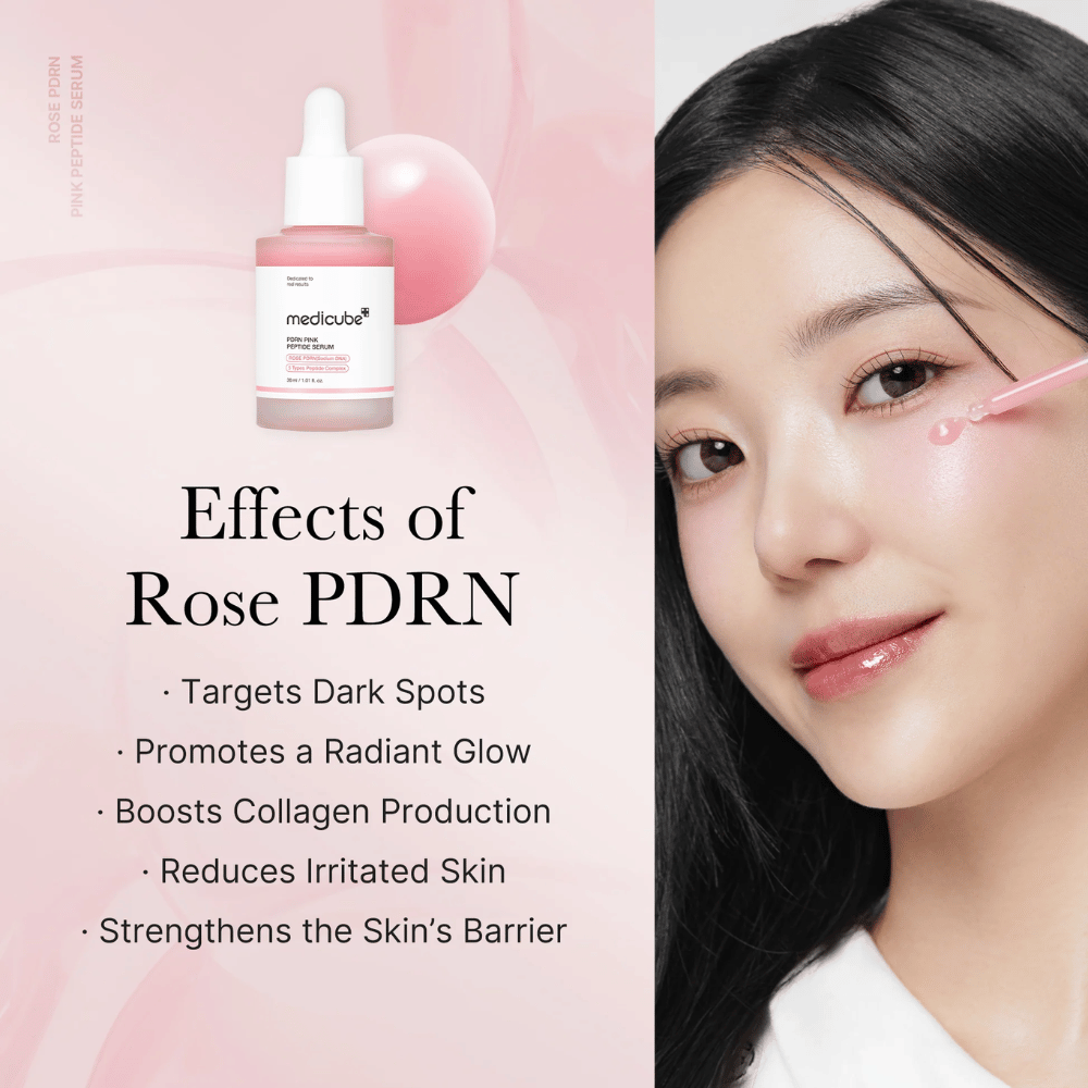 Medicube PDRN Pink Peptide Serum 30ml – met Niacinamide – Serum