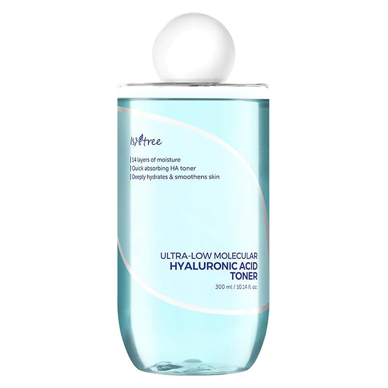Isntree Ultra-Low Molecular Hyaluronic Acid Toner – met Hyaluronzuur – 300ml – Toner
