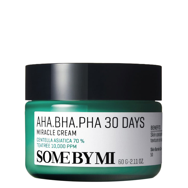 Some By Mi AHA BHA PHA 30 Days Miracle Cream – met Niacinamide – 60g – Hydraterende crème