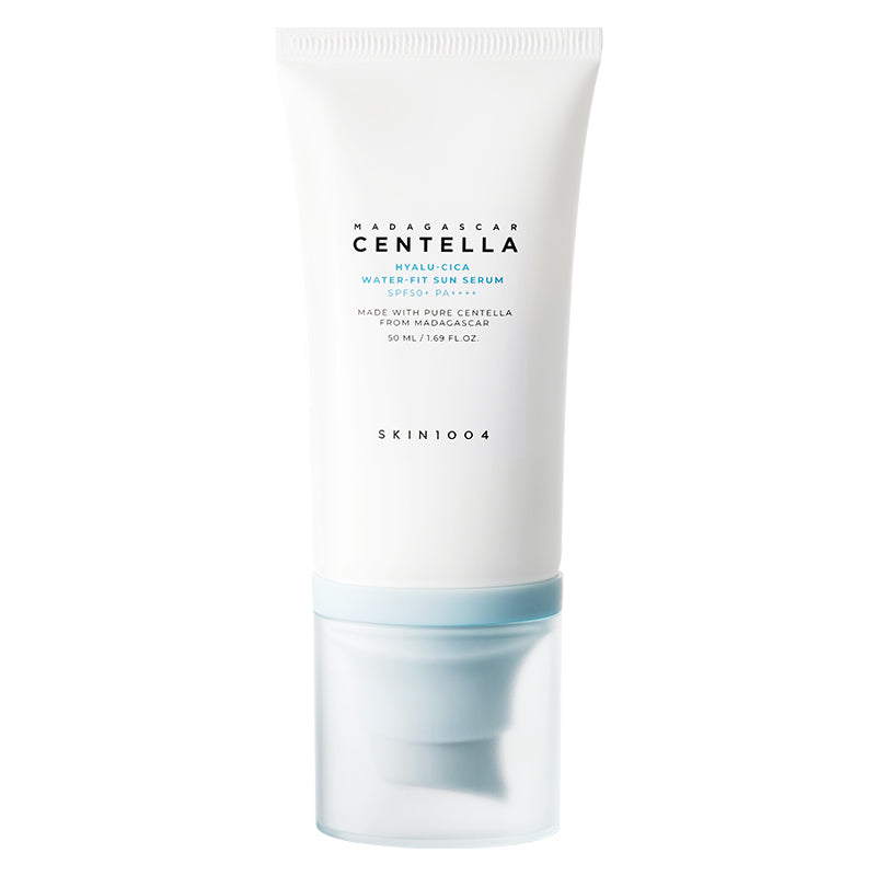 SKIN1004 Madagascar Centella Hyalu-Cica Water-Fit Sun Serum SPF50+ PA++++ – met Niacinamide – 50ml – Zonnebrandcrème