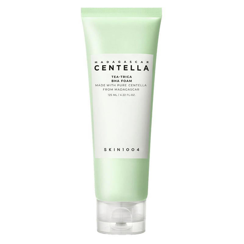 SKIN1004 Madagascar Centella Tea Trica BHA Foam – met Centella – 125ml – Gezichtsreiniger