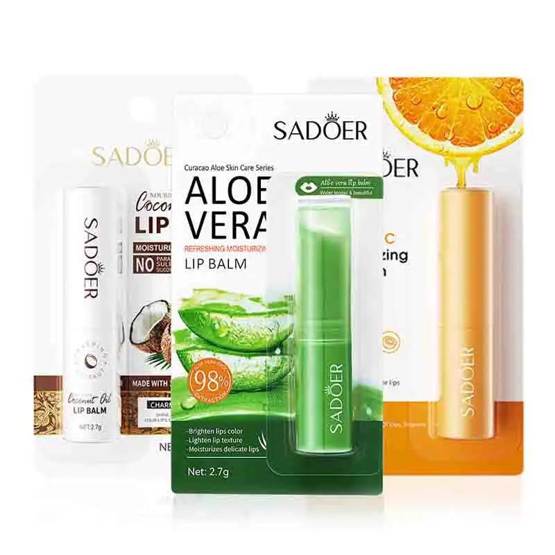Sadoer Lip Balm Deep Moisturizing – met Vitamine C – Aloe Vera – Lipverzorging