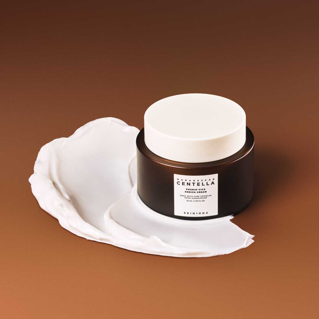 SKIN1004 Madagascar Centella Probio-Cica Enrich Cream – met Niacinamide – 50ml – Hydraterende crème