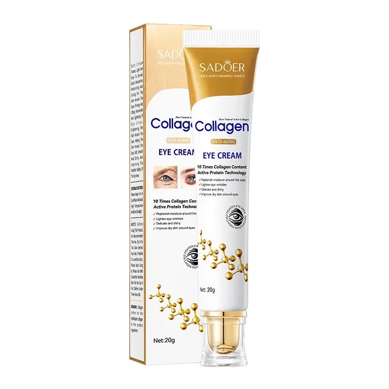 Sadoer Anti-Aging Collagen Eye Cream – met Niacinamide – Oogverzorging