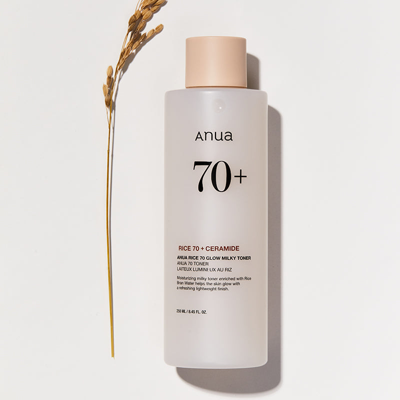Anua Rice 70 Glow Milky Toner – met Niacinamide – 250ml – Toner