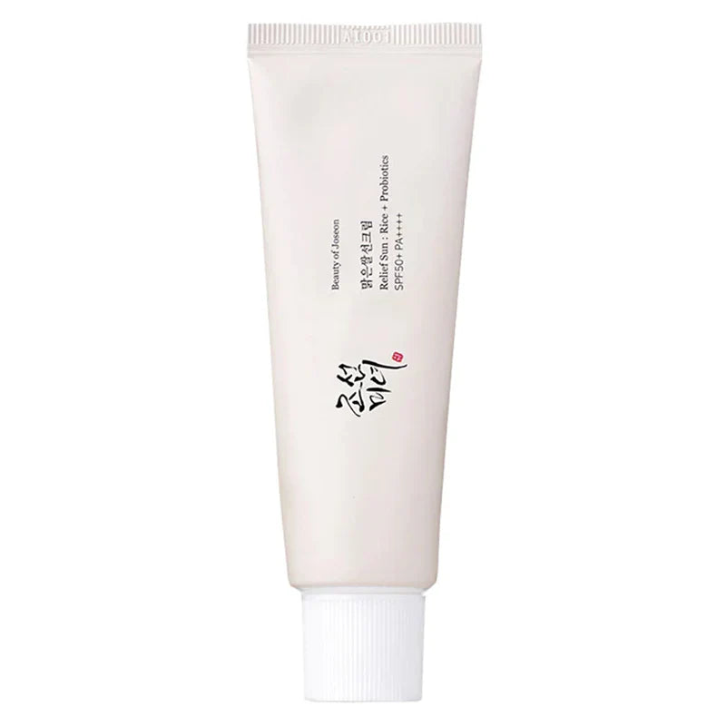 Beauty of Joseon Relief Sun Rice + Probiotics SPF 50+ PA++++ – Met 30% Rijstextract & Gefermenteerde Graanprobiotica voor Hydratatie - Sunscreen 50 ml