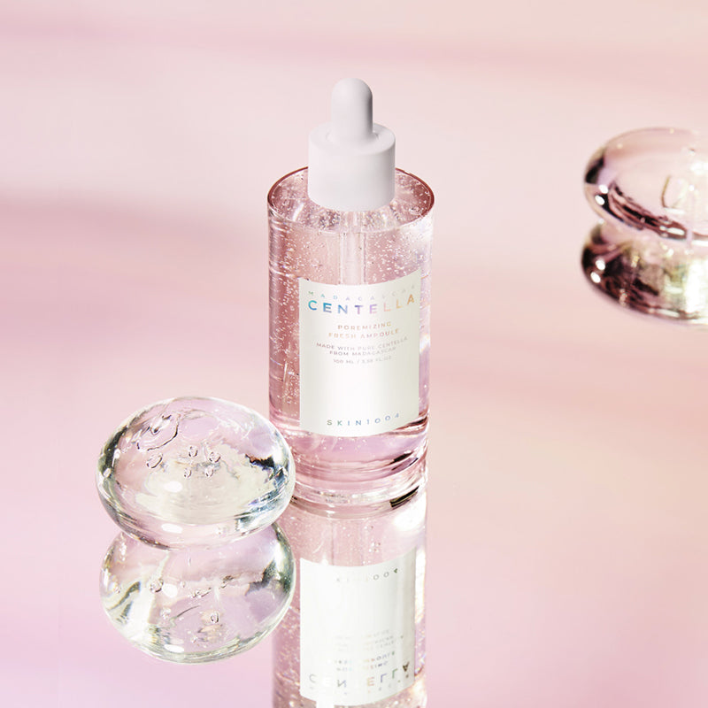 SKIN1004 Madagascar Centella Poremizing Fresh Ampoule – met Hyaluronzuur – 100ml – Ampoule