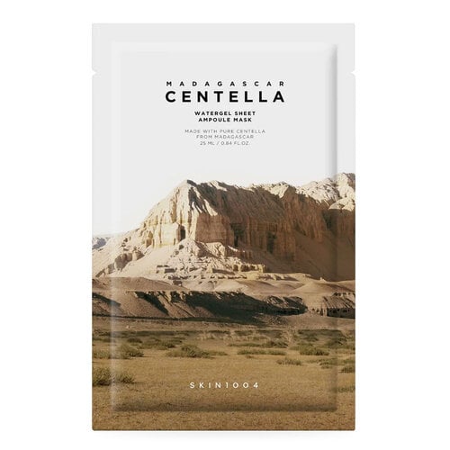 SKIN1004 Madagascar Centella Watergel Sheet Ampoule Mask – met Hyaluronzuur – Gezichtsmasker