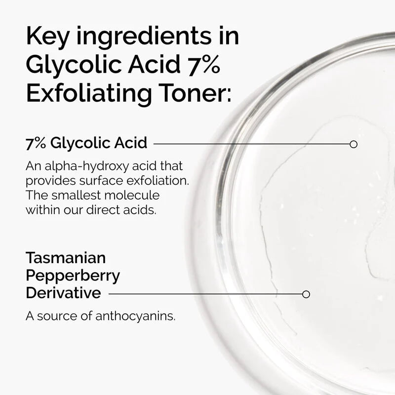 The Ordinary Glycolic Acid 7% Exfoliating Toner – met AHA – Toner
